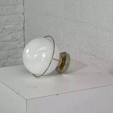 1950s brass wall light