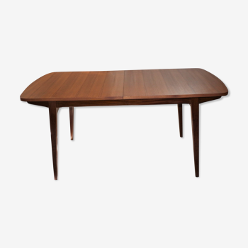 Scandinavian design table in teak