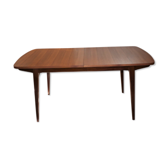 Scandinavian design table in teak