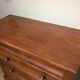 English mahogany chest of drawers