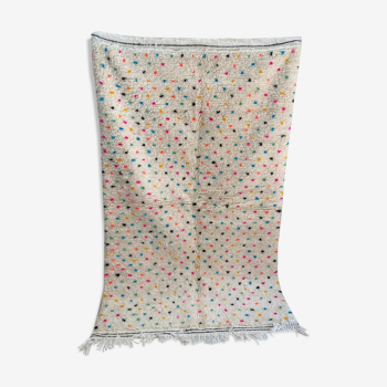 Carpet Beni ouarain Berber polka dots