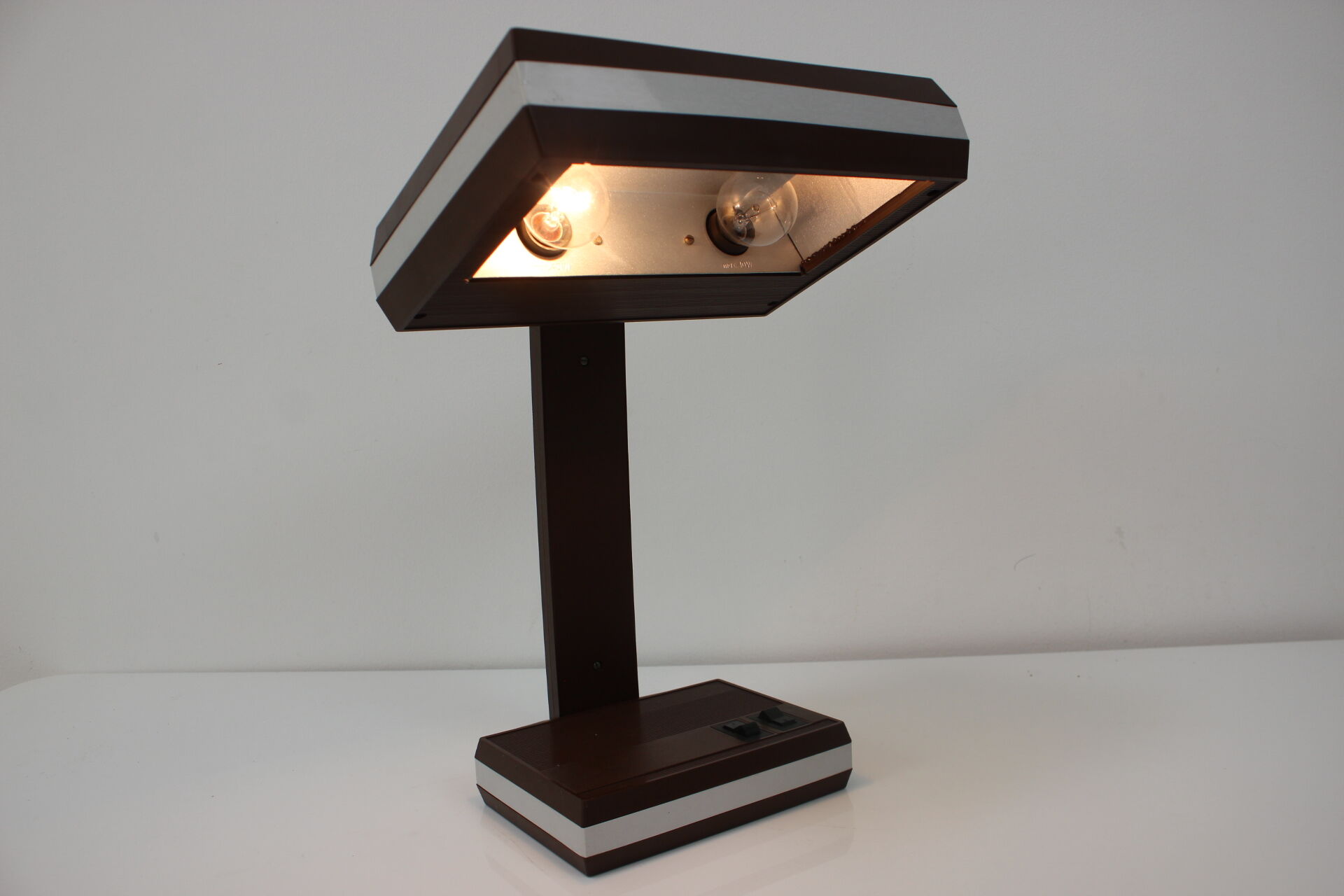Adjustable table lamp, Polam, 1970