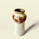 Vintage Strehla Keramik Vase - Fat Lava - East Germany