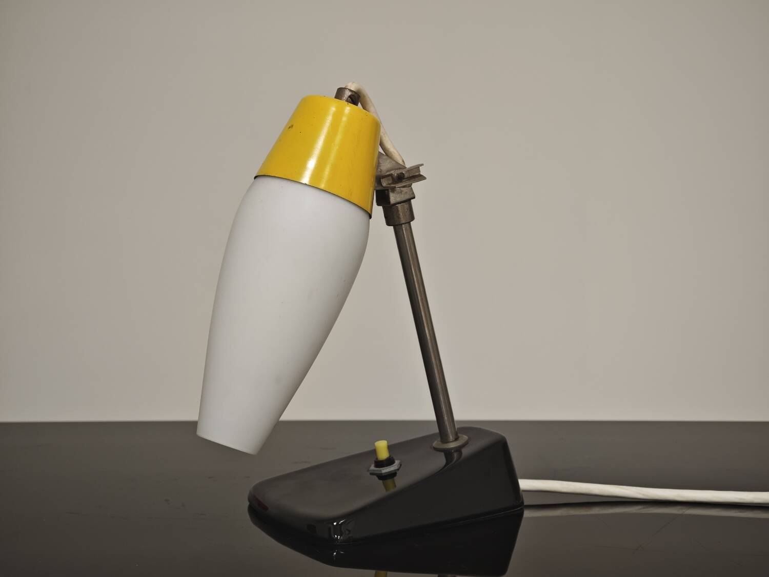 Ceramic table lamp by Jaroslav Anyz for Kamenicky Senov 1956