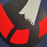 Abstract Figure - Original Signed-Numbered Lithograph - James Pichette 9/129