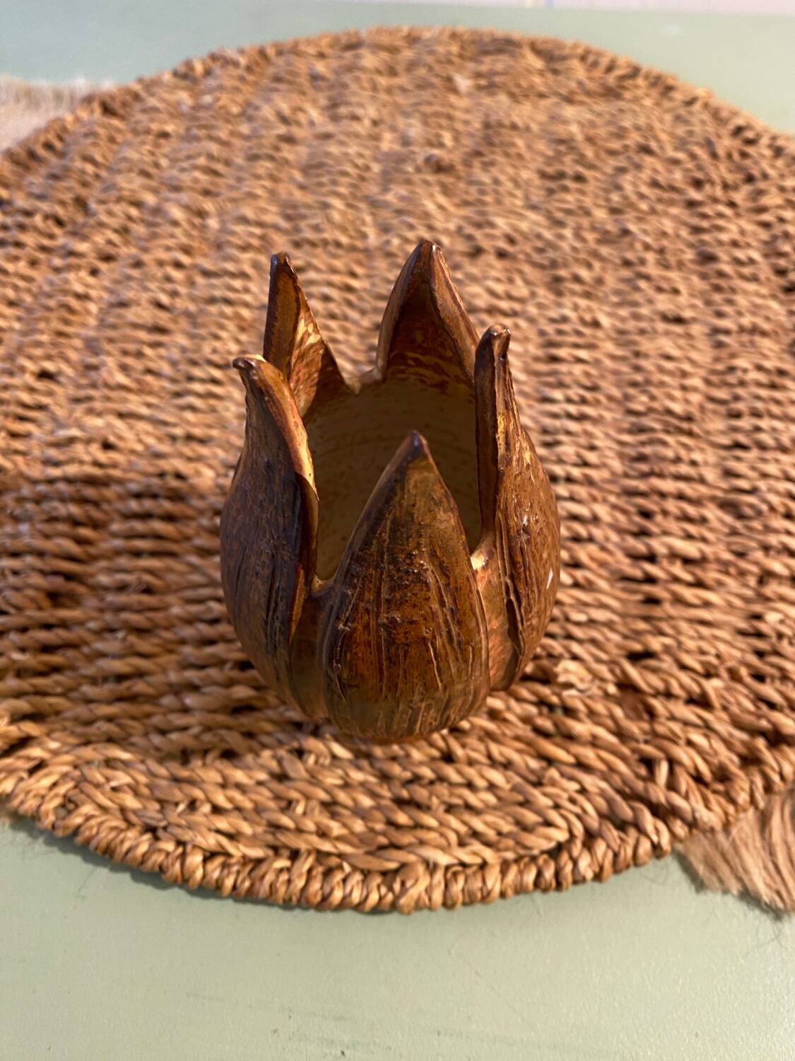 Vase signed Anne Marie Merlimont