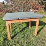 Table années 50 avec rallonge