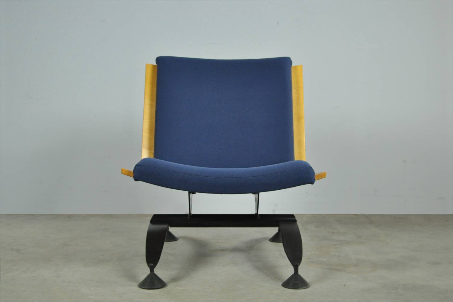 Post modern dutch vintage armchair by mazairac & boonzaaijer, 1980s