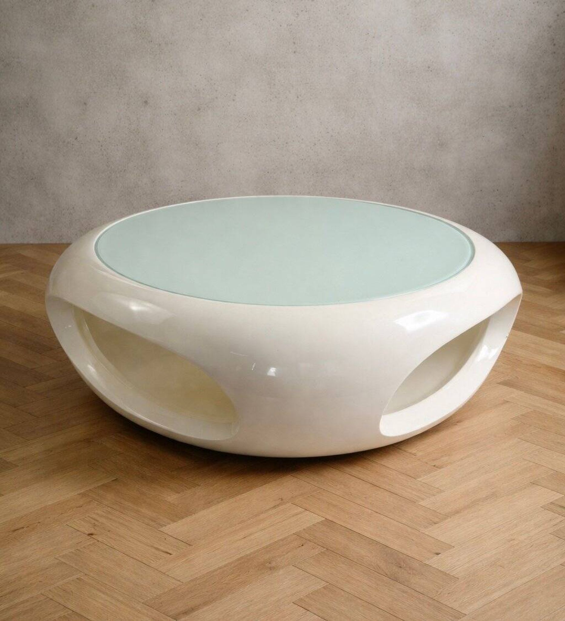 Table basse space age 1970s