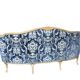 retro canapé baroque vintage