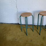 Pair of school stools