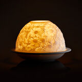 Photophore les Lithophanies Bernardaud . The Daisies