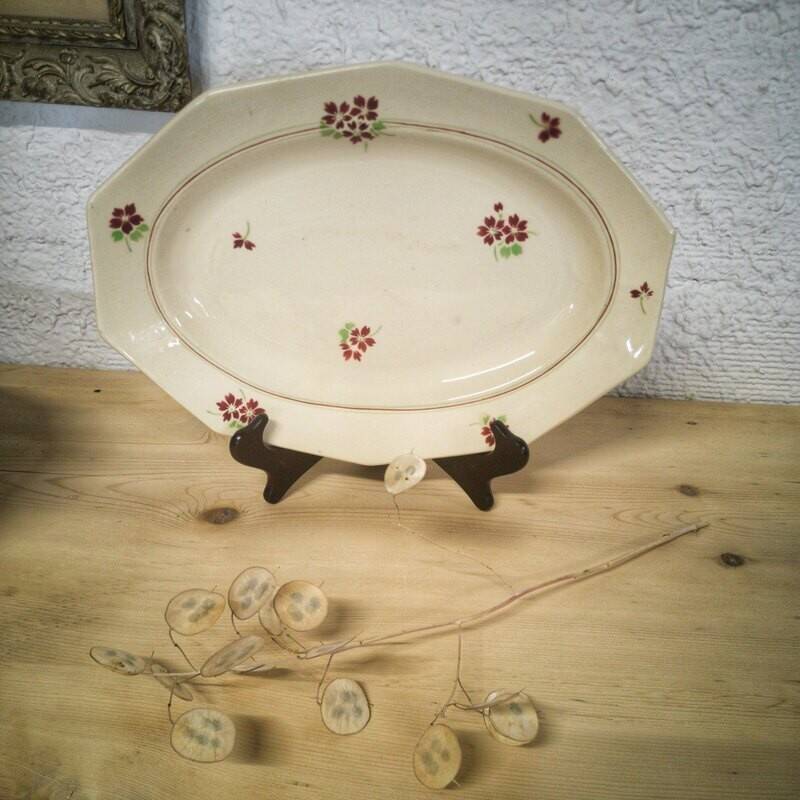 Large oval platter paul - moulin des loups & hamage