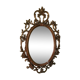 Miroir Louis XV en bois doré 52x83cm