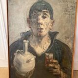 Tableau huile Mirande