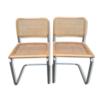 Chaises Cesca B32 de Marcel Breuer