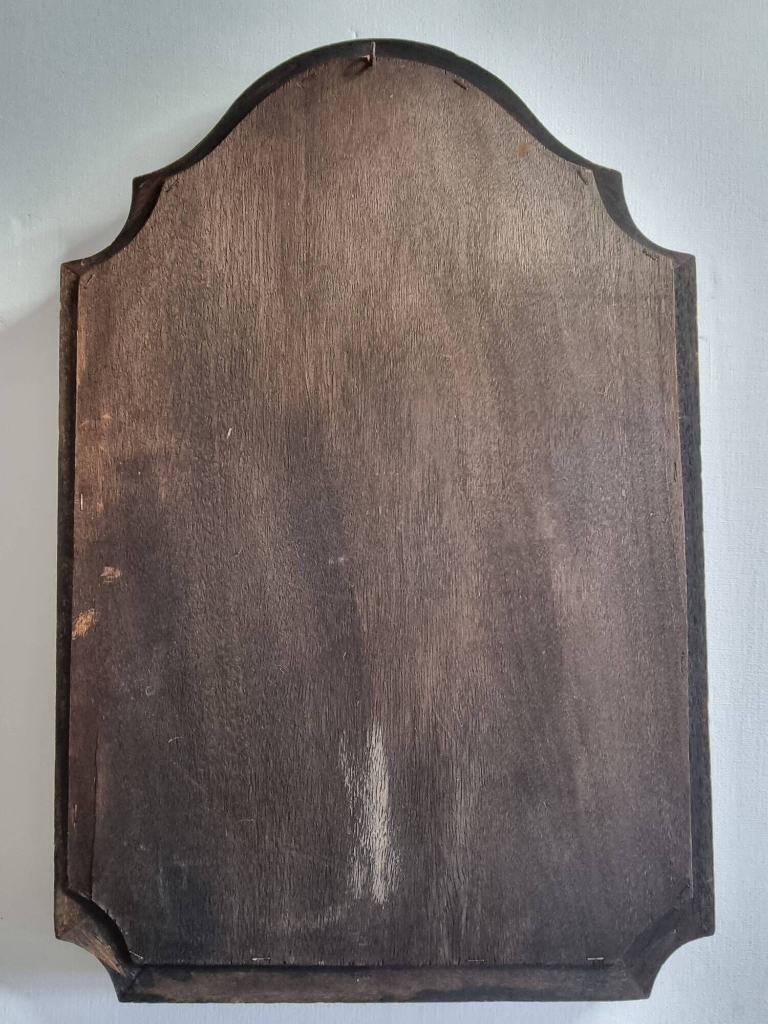Vintage Venetian Beveled Edge Mirror with Engravings and Cabochons, 1950s, 62 x 44 cm