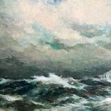 L.Kaisen (1901-1963) “Seascape”.