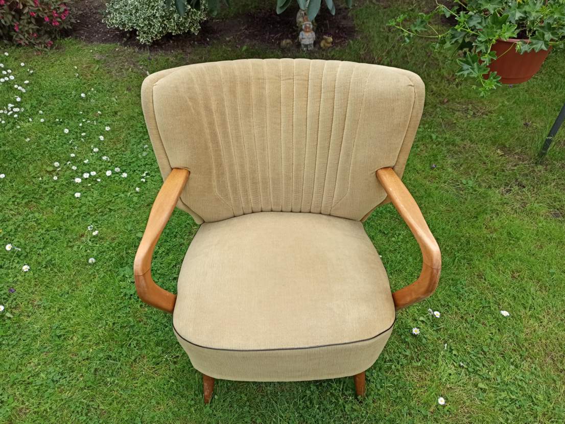 Vintage cocktail armchair, 1960s / 1970s