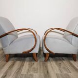 Fauteuils par Jindrich Halabala, 1940s, Set de 2