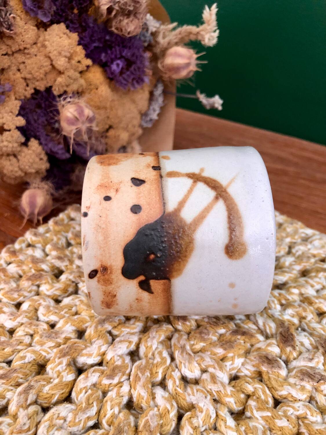 Coffee glass from La Colombe