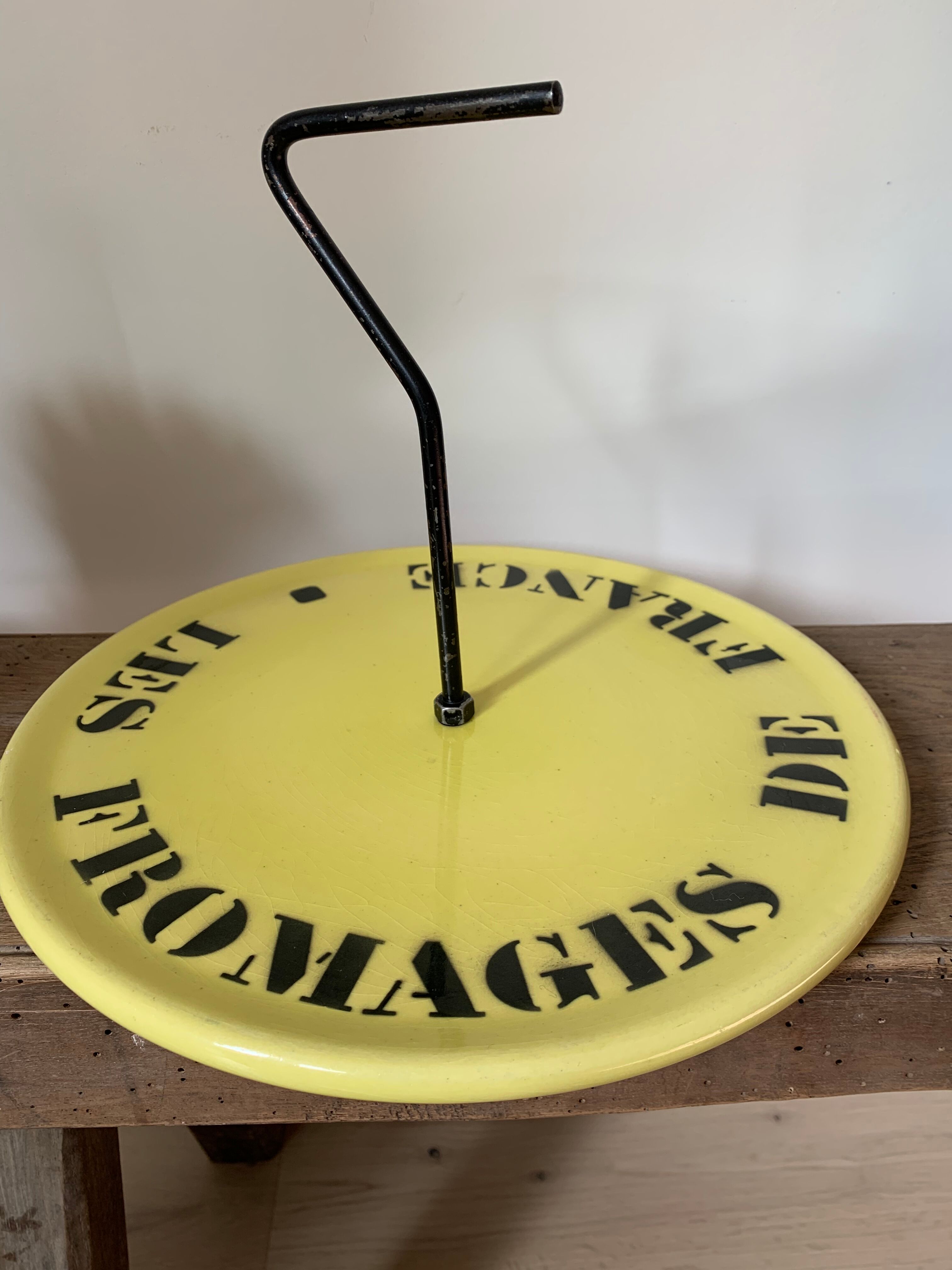 Plateau fromage Elchinger vintage
