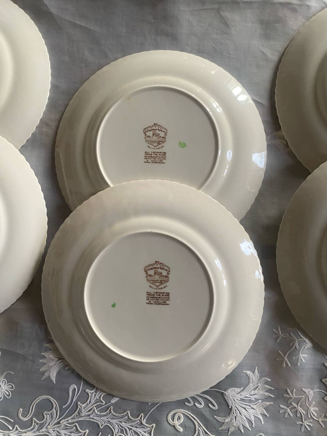 Set of 6 dessert plates Johnson Bros