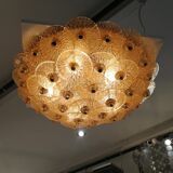 Murano gold model medium glass discs