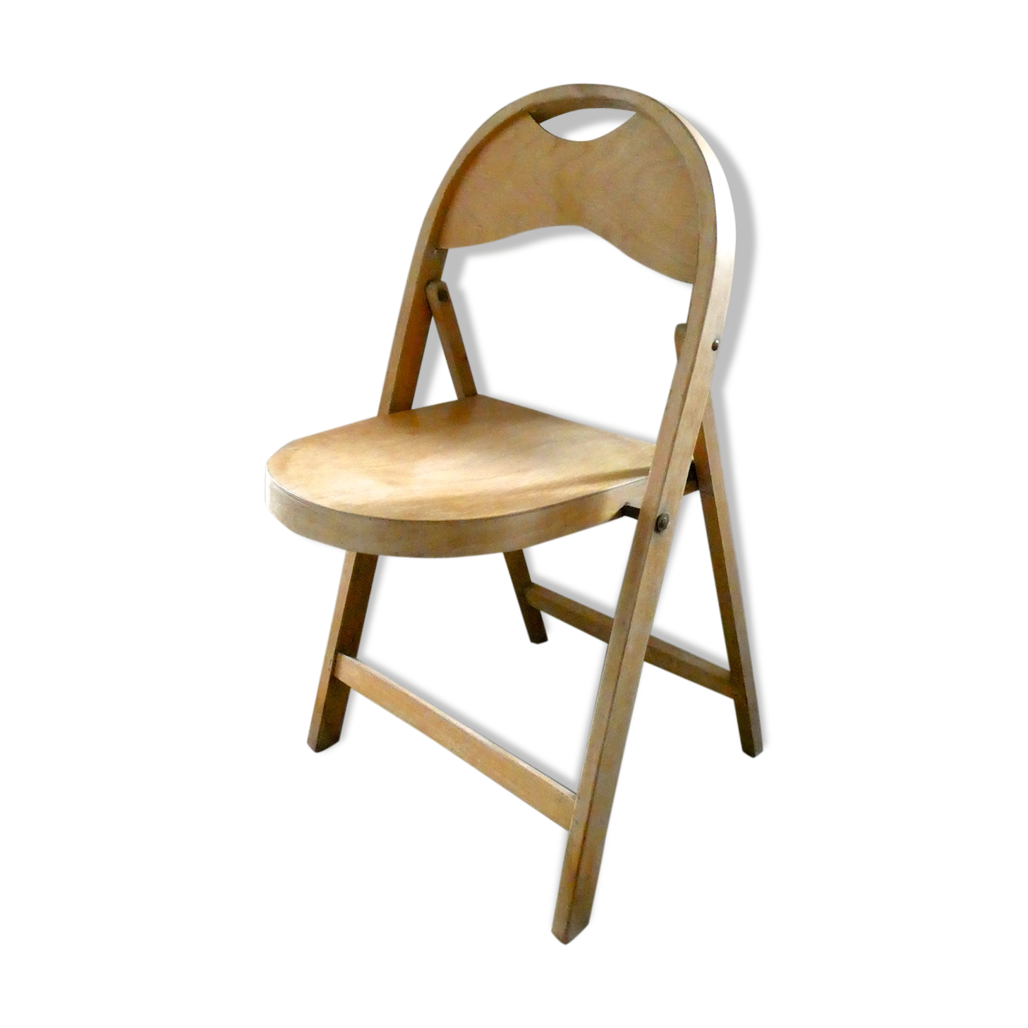 751 Bauhaus 30s folding tuna chair, in curved wood