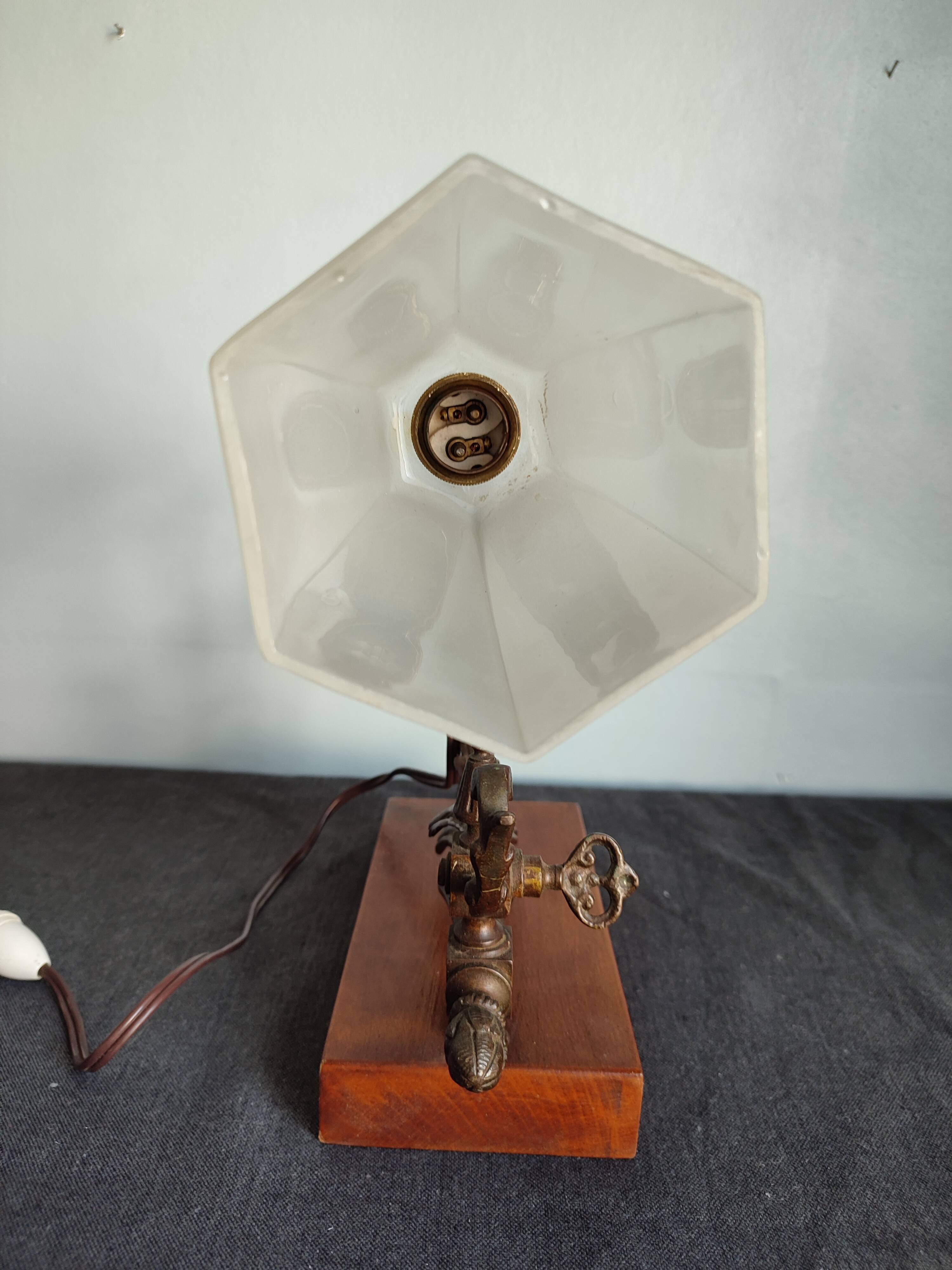 Table lamp/wall lamp old art nouveau