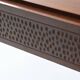 Table basse italienne de style Vittorio Dassi en acajou, Italie, 1960