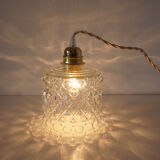 Suspension ballad molded glass globe