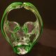 Crystal ashtray bowl in Murano style