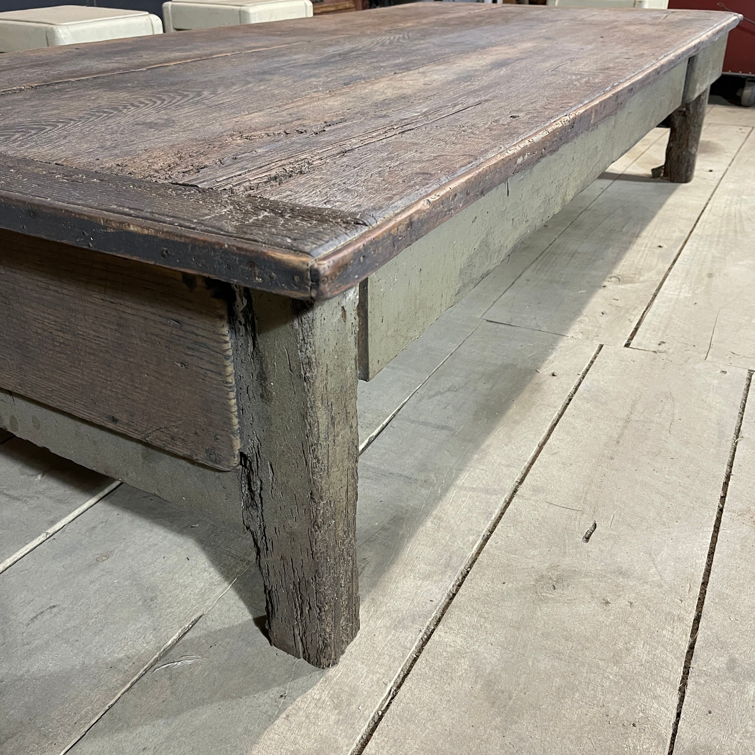 Oak coffee table