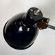Black Industrial Soviet Scissor Wall Lamp, 1960s