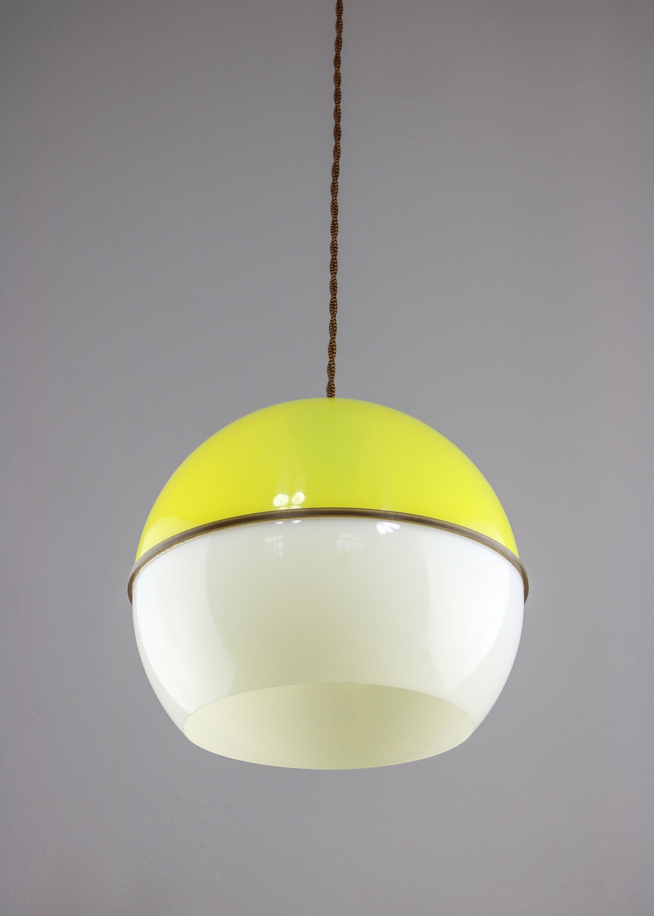 Space-age Plexiglass Pendant Lamp, 1970s