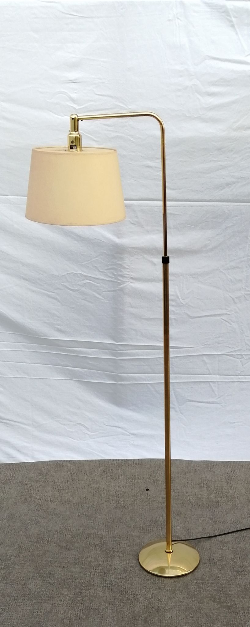 Brass floor lamp MetalArte Spain vintage 70 year
