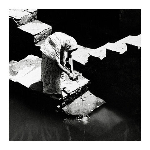 Stepwell. photography in Rajasthan 1960s