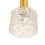 Small Murano pendant by Hillebrand, 1960s
