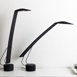 2 Dove desk lamps by Mario Barbaglia and Marco Colombo - edition Italian Luce design 80s