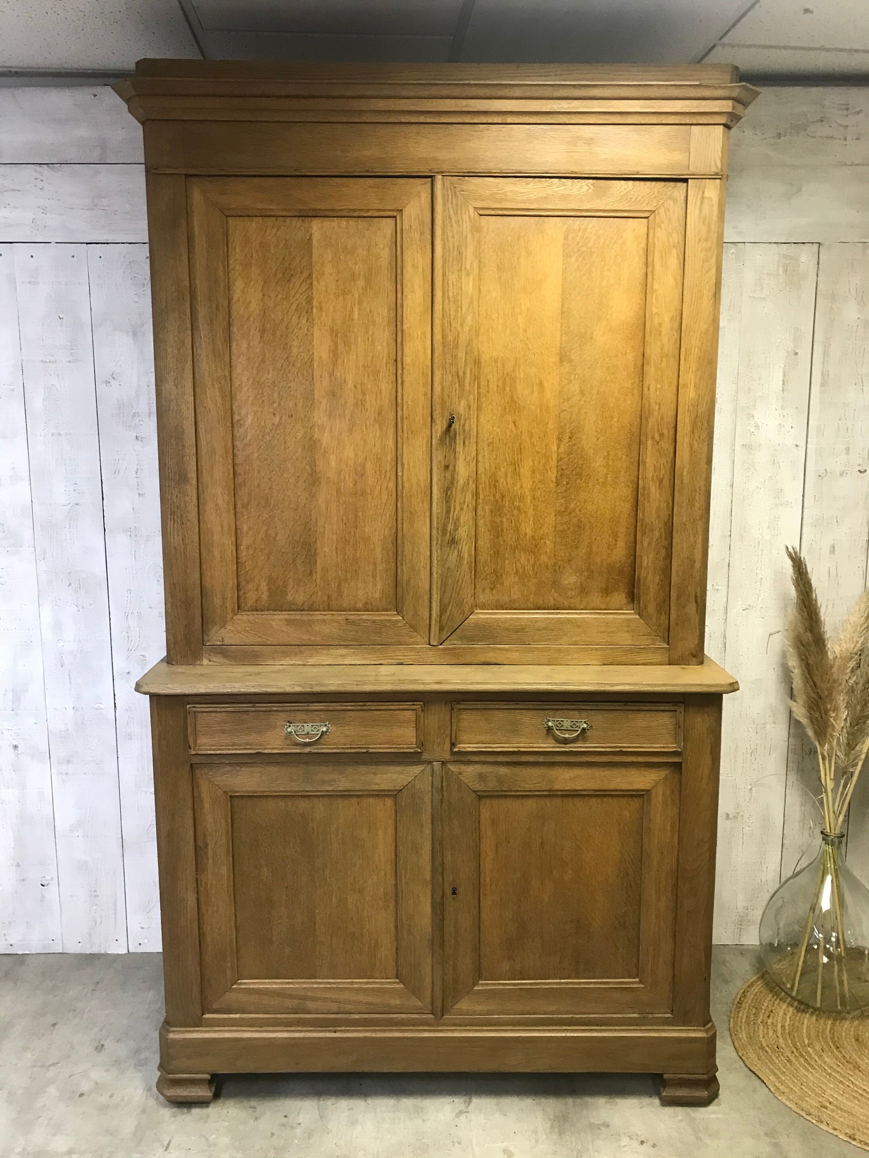 Oak Buffet two parts