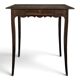 Petite table à écrire Louis XV en noyer à un tiroir