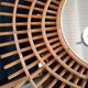 Mirror comet in rattan