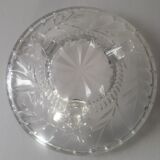 Moulded glass presentation dish