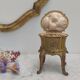 Boîte à bijoux, baguier en régule XIXème
