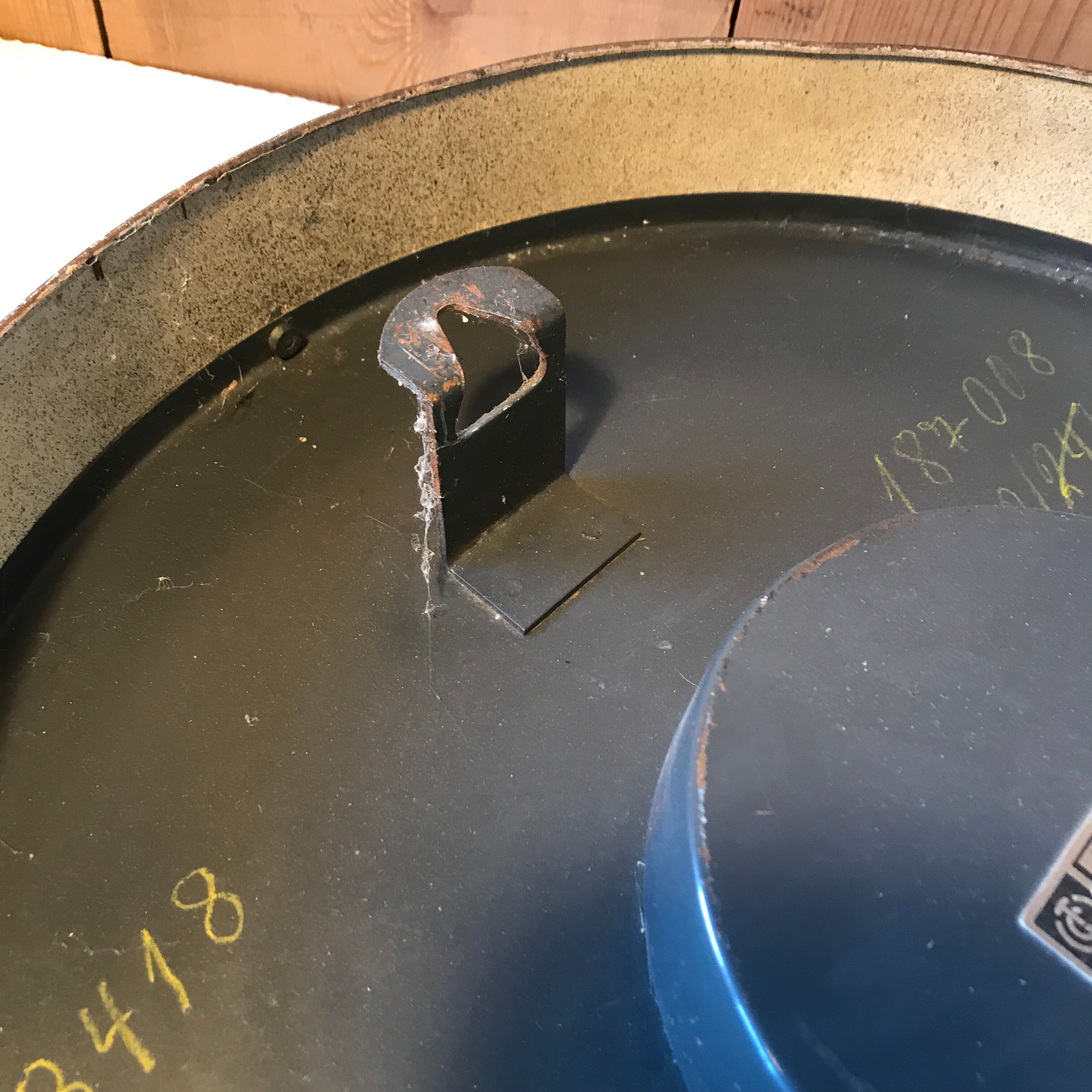Vintage factory clock 1950