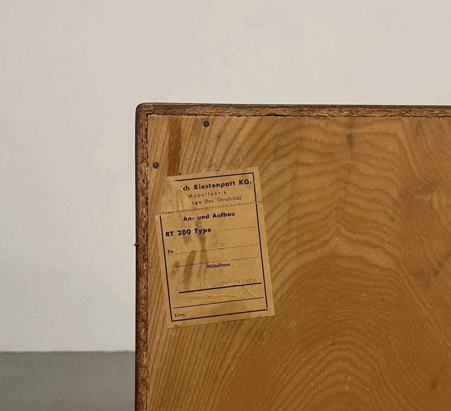 Teak Sideboard by Heinrich Riestenpatt 1960s