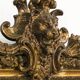 Miroir à fronton au lion — France, XIXe siècle