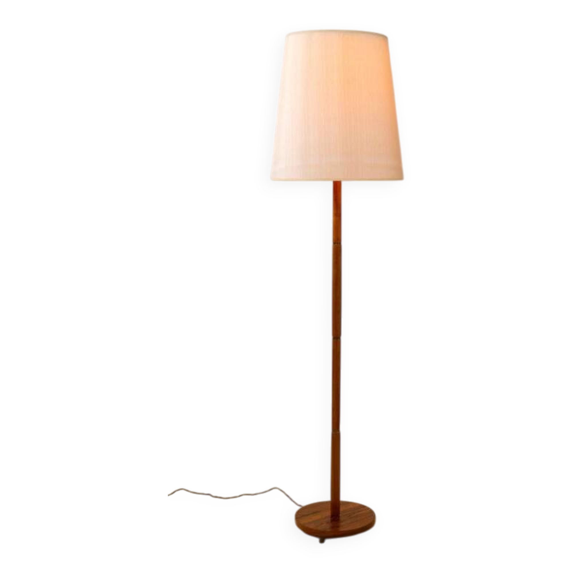 Rosewood floor lamp, Danish design, 1960s