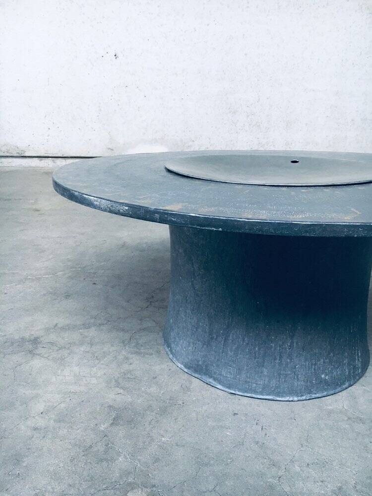 Handmade Folk Art Bar Coffee Table, India, 1970s